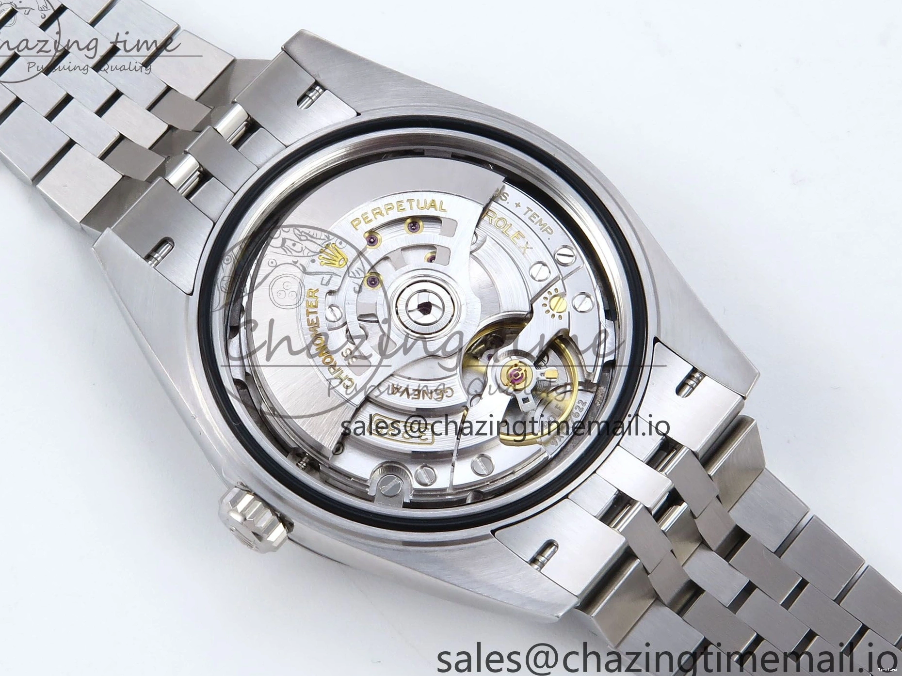 MiroTime 1230 Datejust 126334 41mm SS Clean 1:1 Best Edition White Pearl Moissanite Dial on SS Jubilee Bracelet VR Modern 898